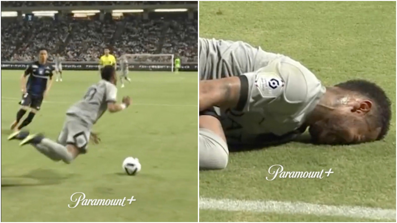 Neymar Dive In Preseason Friendly Earns Widespread Ridicule